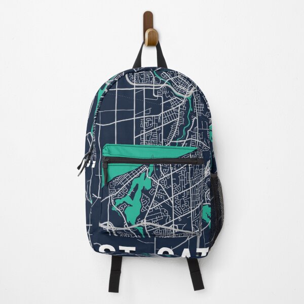 Item preview, St. Catharines Blue Dark Color City Map designed and sold by tienstencil.