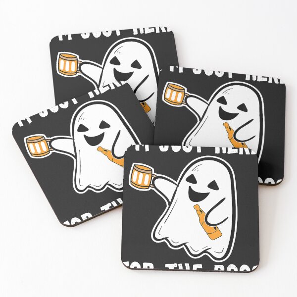 Item preview,  I'm Just Here for the Boos Funny Halloween Bartender designed and sold by AntonetteSimo.