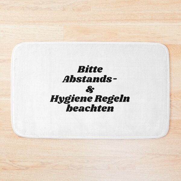 Item preview, Distance and hygiene designed and sold by Bernsteinhaus.