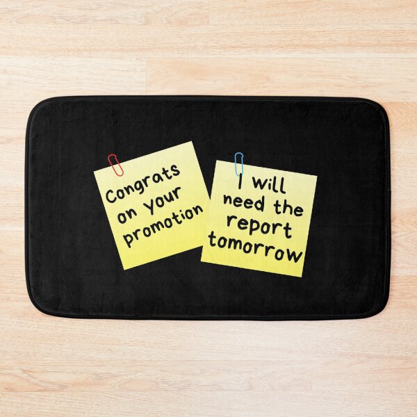 Item preview, Congrats On Your Promotion...I Will Need The Report Tomorrow Sticky Memo designed and sold by leBoosh-Designs.