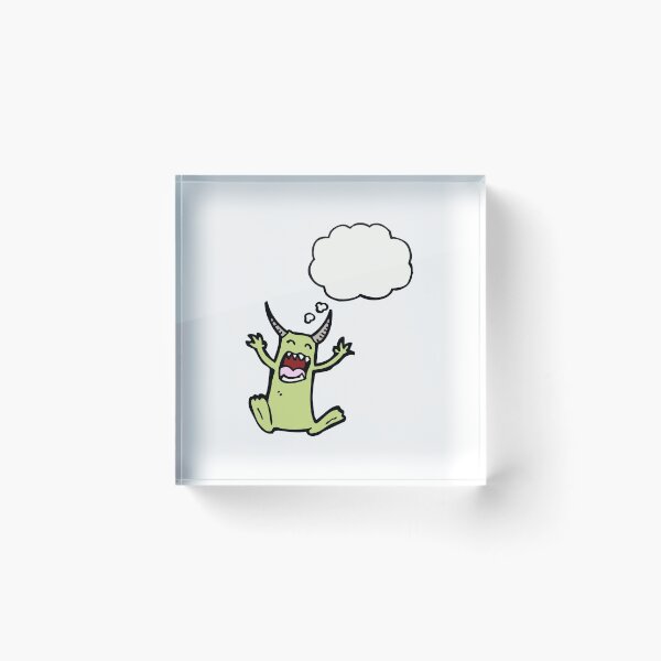 Item preview, Mr Fri-Yay Greenie Monster designed and sold by wildflowerperks.