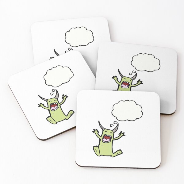 Item preview, Mr Fri-Yay Greenie Monster designed and sold by wildflowerperks.