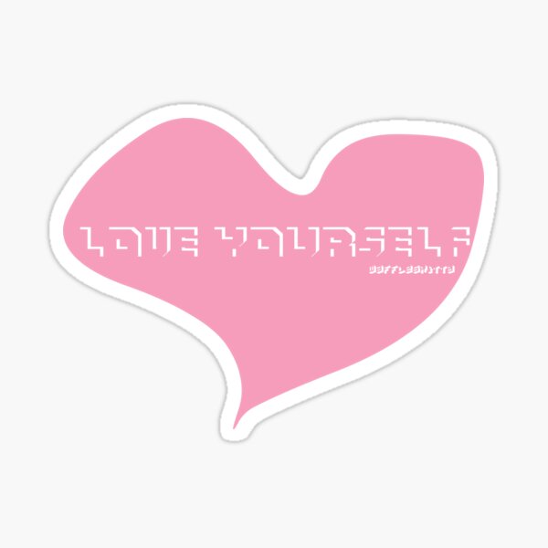 Love Yourself Sticker