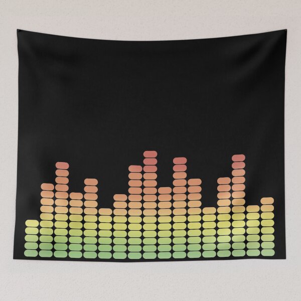 Item preview, Colorful music player bar graphic.  designed and sold by holdmypixels.