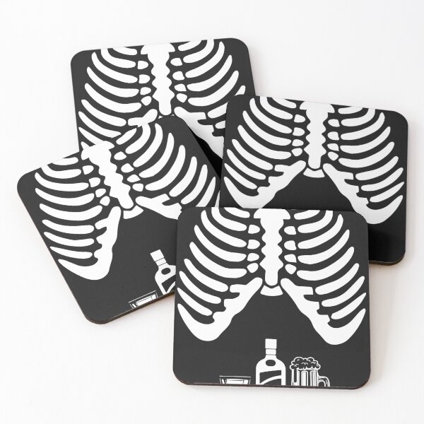 Item preview, Skeleton Couple Matching Pregnancy Reveal with Beer designed and sold by AntonetteSimo.