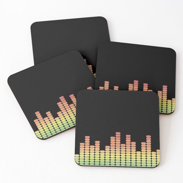 Item preview, Colorful music player bar graphic.  designed and sold by holdmypixels.