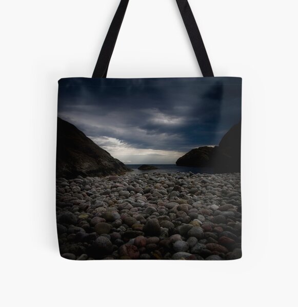 Rock beach All Over Print Tote Bag