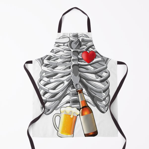 Item preview, Skeleton Pregnancy Beer Rig Cage X-Ray Halloween Costume designed and sold by AntonetteSimo.