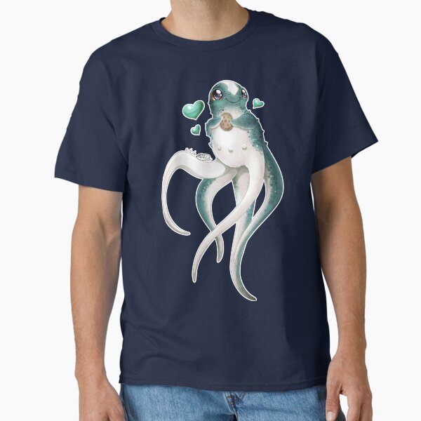 Vista previa del artículo con la obra «Cuddlefish», diseñado y vendido por MATicDesigns.