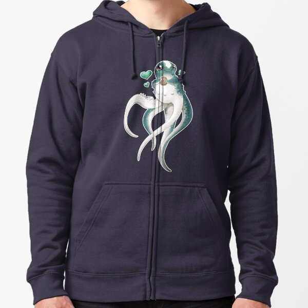 Cuddlefish Zipped Hoodie