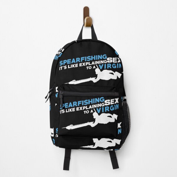 Item preview, Spearfishing it's like Explaining Sex to a Virgin designed and sold by cotros.