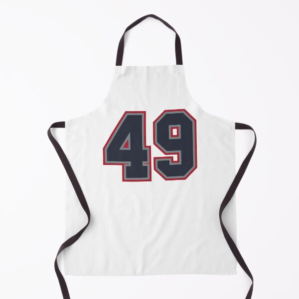 Item preview, 49 Navy Grey Red Sports Number Fourty-Nine designed and sold by HelloFromAja.