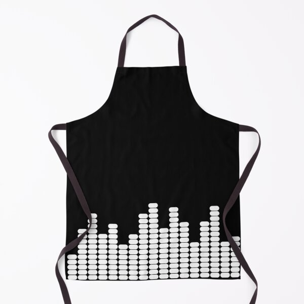 Item preview, Abstract music player graphic. Audio spectrum bars in white. designed and sold by holdmypixels.