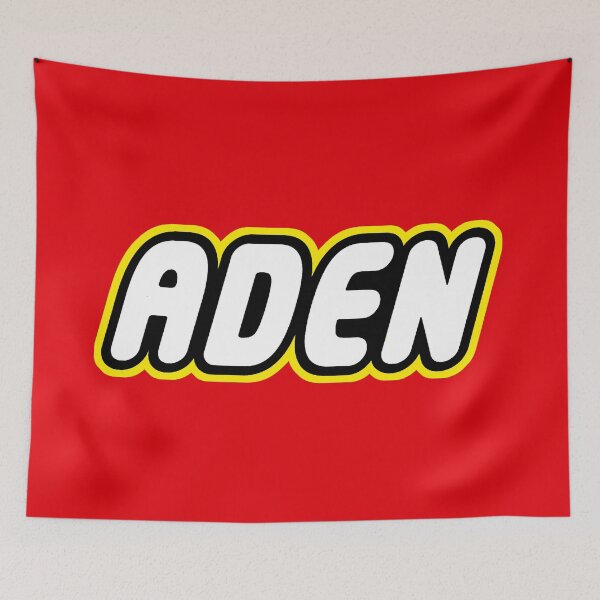 Item preview, Aden personalize gift for mini builder and bricks fan Birthday Aden designed and sold by Urosek.