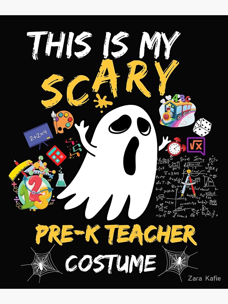 This is My Scary Teacher Costume Hallowe Gráfico por CraftPioneer