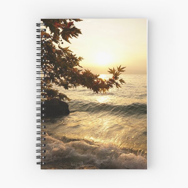 Item preview, lake ohrid sunset at trpejca village  designed and sold by distracted.