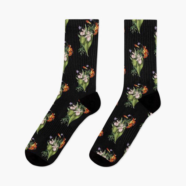 Item preview, Wild orange red lily,Harebelll, ladies slipper, Canadian Wildflowers designed and sold by domdjs4239.