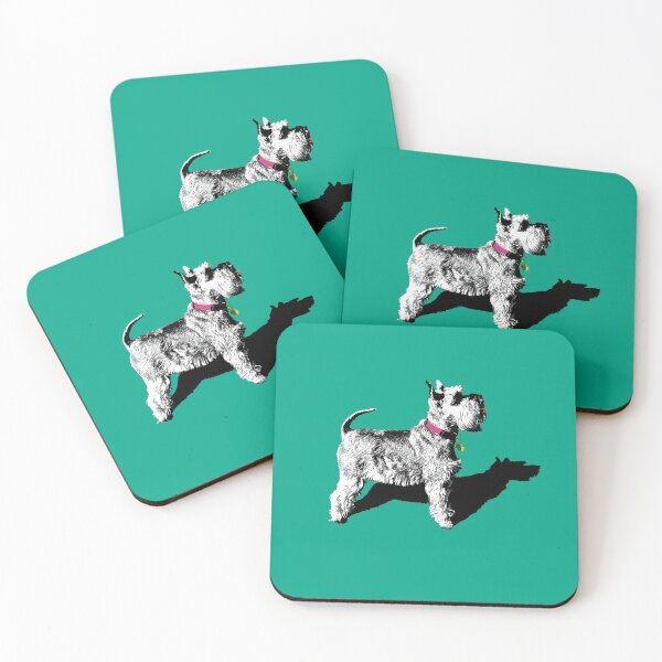 Item preview, Molly the Schnauzer dog designed and sold by JillBusbyArt.