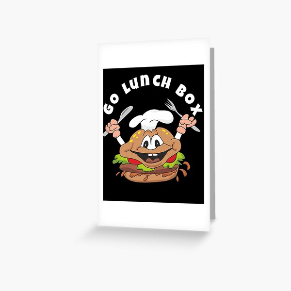 box lunch Greeting Card