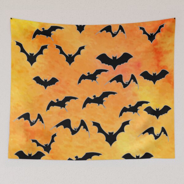 Item preview, Halloween bats new design for unique gifts  designed and sold by Cardio Boutique.