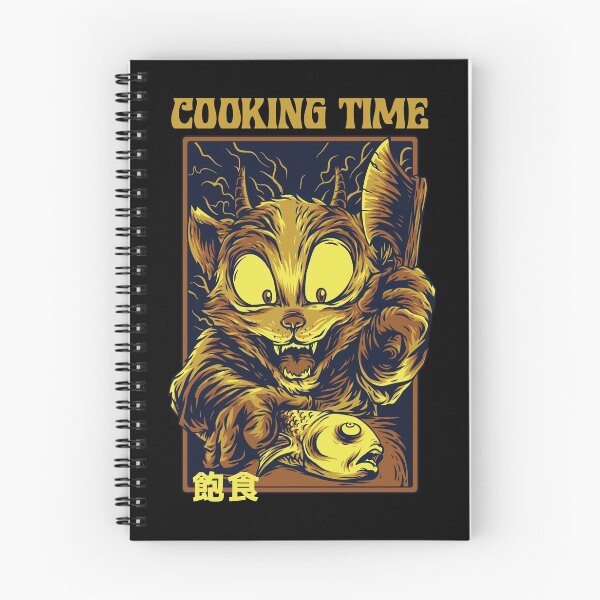 Item preview, Cooking Time | Funny Cat Illustration designed and sold by KauzSL.