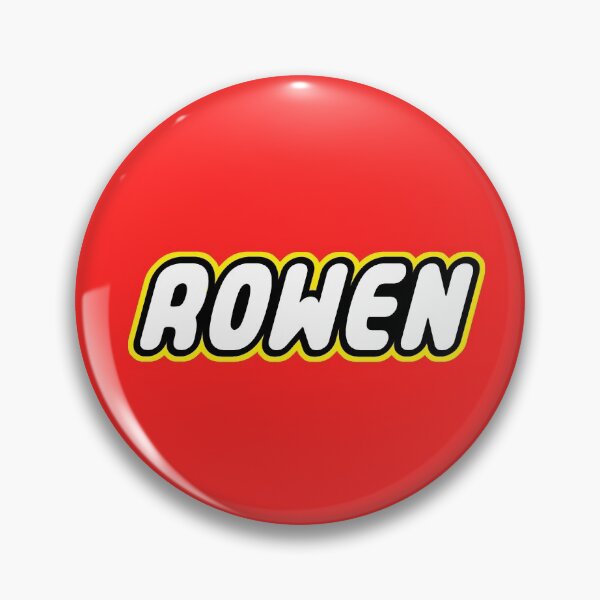 Artikelvorschau, Rowen personalisieren Geschenk für Mini Builder und Ziegel Fan Geburtstag Rowen entworfen und verkauft von Urosek.