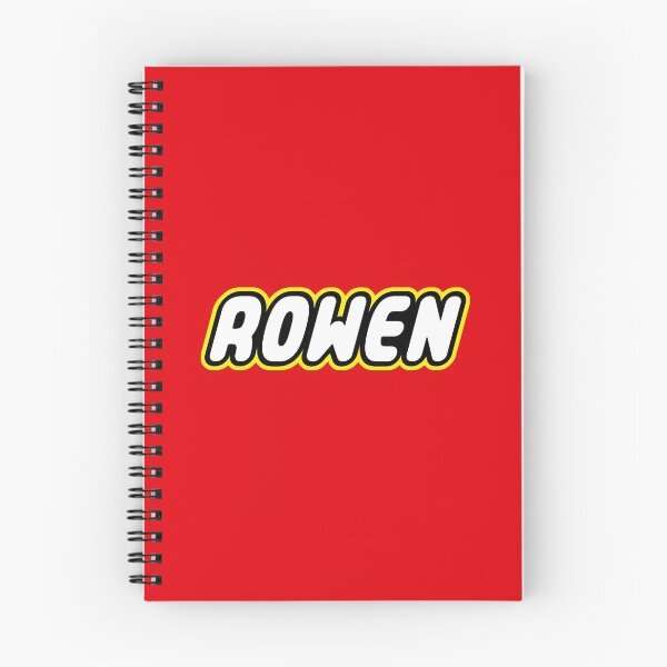 Item preview, Rowen personalize gift for mini builder and bricks fan Birthday Rowen designed and sold by Urosek.