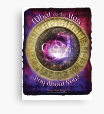 Astrology: Cancer Canvas Print
