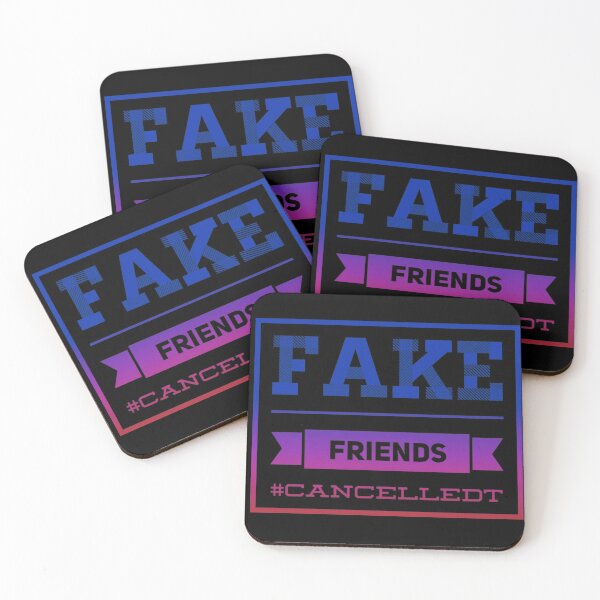 Item preview, Fake Friends #Cancelledt designed and sold by JosAwestuff.