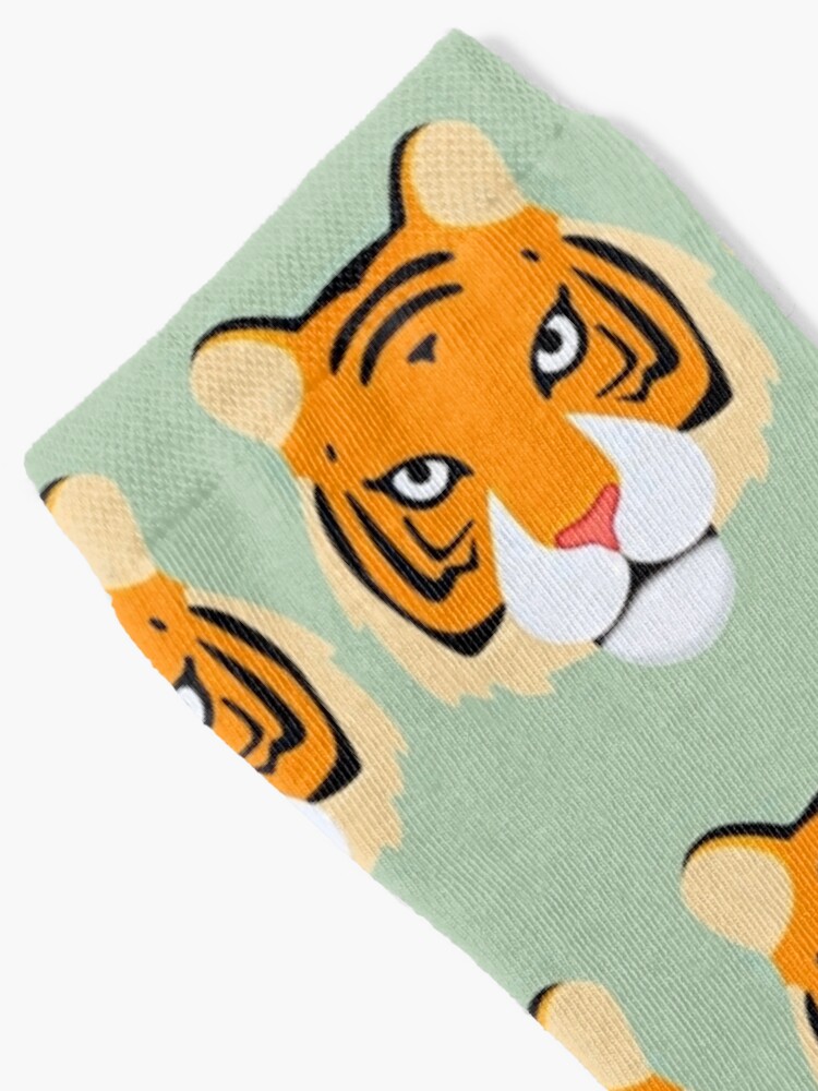 Tiger Head Socks –