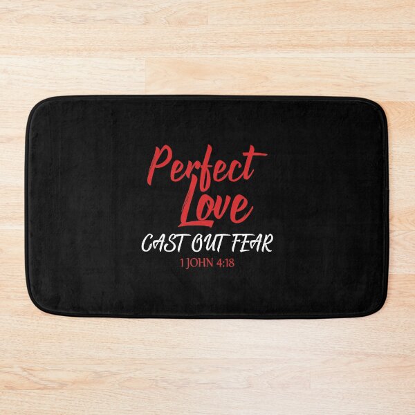 Item preview, Perfect love - cast out fear designed and sold by wazoosi.
