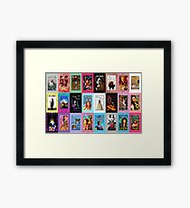 TORI AMOS TAROT MINOR ARCANA Framed Print
