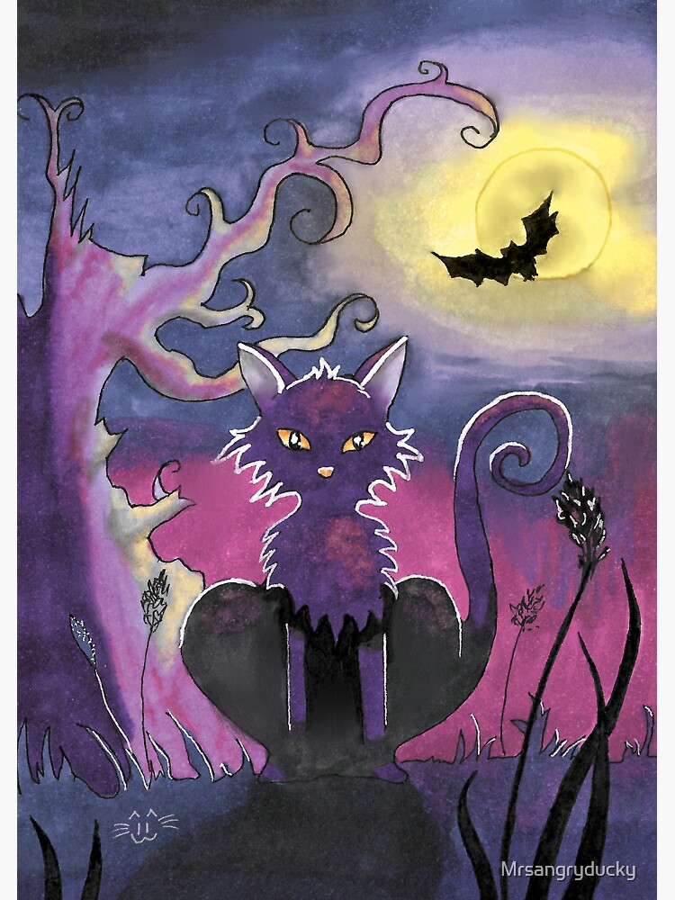 Halloween cat by Mrsangryducky
