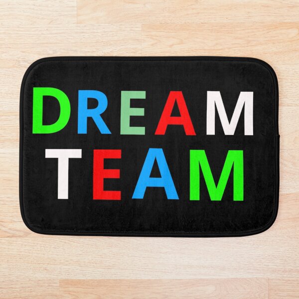 Dream Team Colourful Design Bath Mat