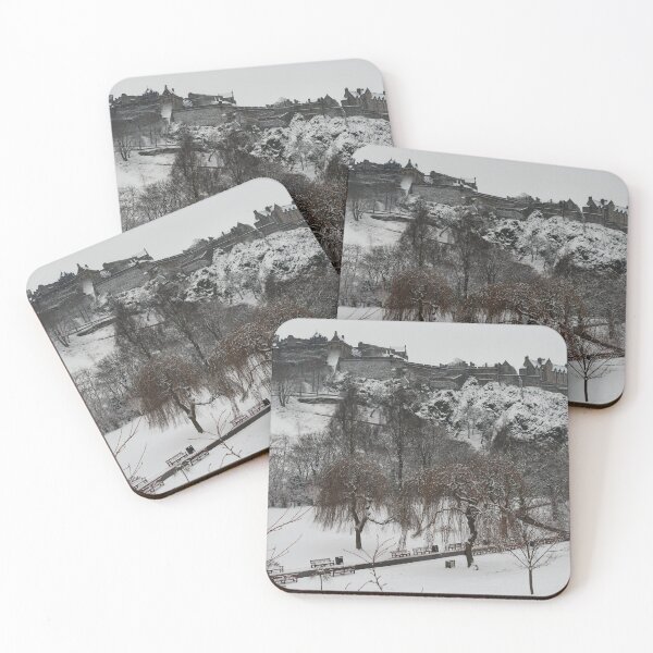 Item preview, Edinburgh Castle in White designed and sold by justbmac.