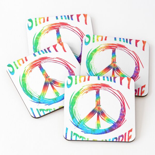 Item preview, Vintage Retro Stay Trippy LIttle Hippie Peace Love  designed and sold by AntonetteSimo.