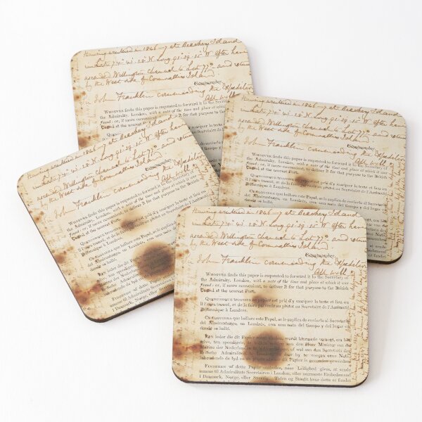 Item preview, Victory Point Note (Franklin Expedition) designed and sold by downeymore.