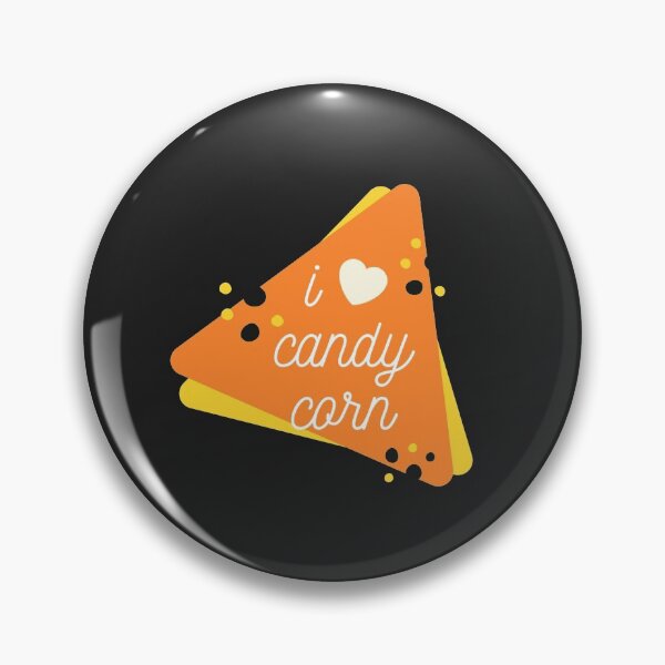 Artikelvorschau, Ich liebe Candy Corn – Lustiges Halloween (Schwarz) entworfen und verkauft von mydoodlesateme.