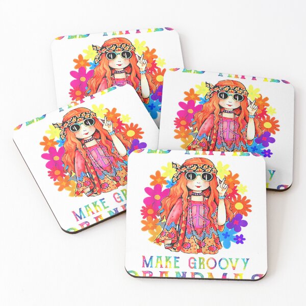 Item preview, Womens Old Hippies Crazy Grandparents Make Groovy Grandmas  designed and sold by AntonetteSimo.