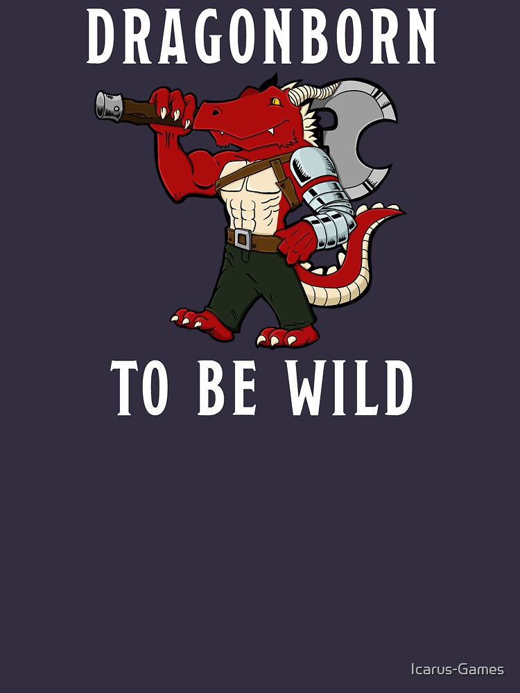 Dragonborn to be Wild by Icarus-Games