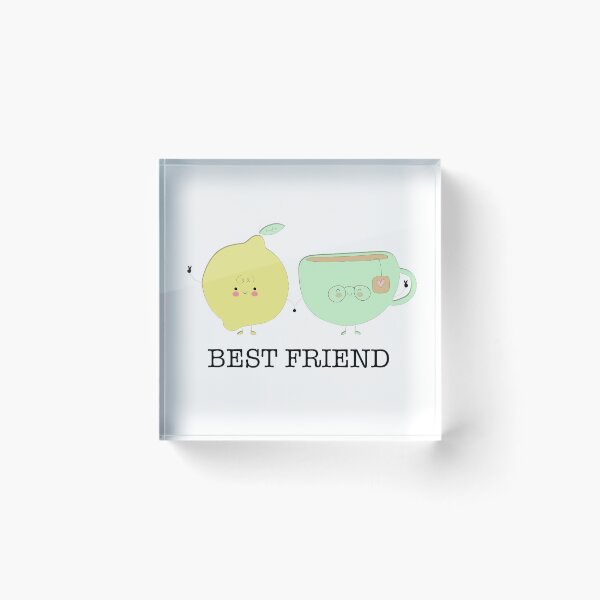 Item preview, BFF best friend lemon and tea.  designed and sold by TOT-SA0.