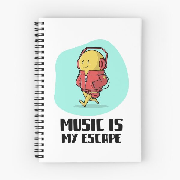 Item preview, Music Is my Escape designed and sold by TeckDesigns.