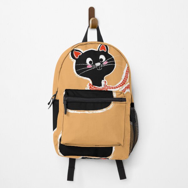 Item preview, Black Cat Long Neck Yellow designed and sold by ranadigipaint.