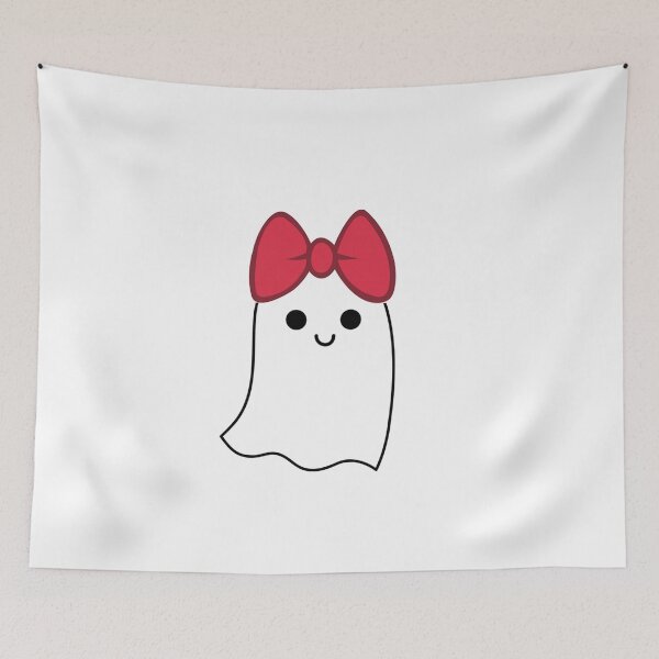 Item preview, GHOST BOW RED designed and sold by loulousworld.
