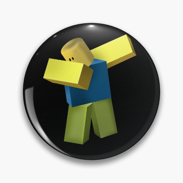 Roblox Noob Pins And Buttons Redbubble - noob shirt roblox id email facebook google twitter noob t