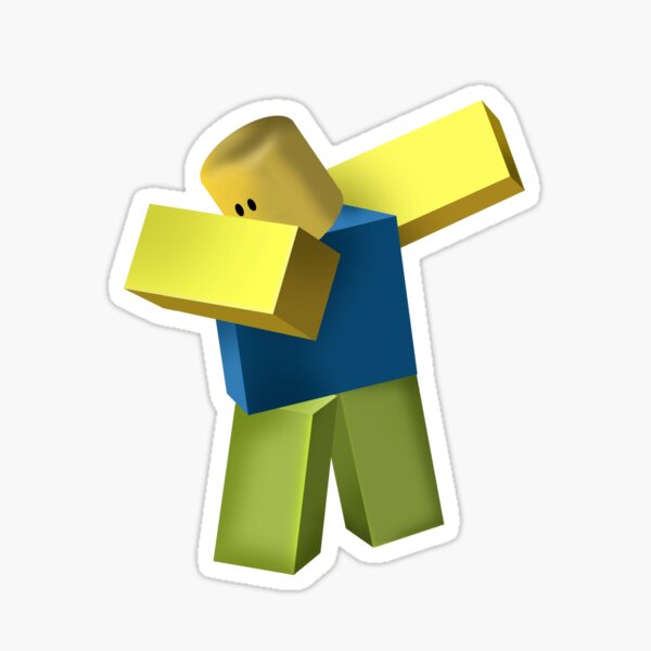 Noob For Girls Stickers Redbubble - gg noob roblox