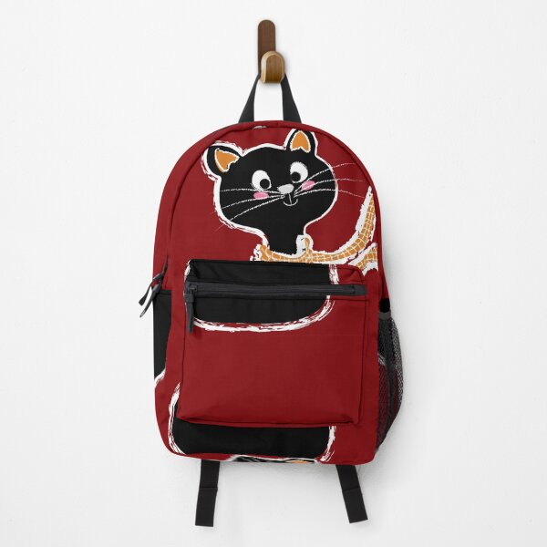 Item preview, Black Cat Long Neck Red designed and sold by ranadigipaint.