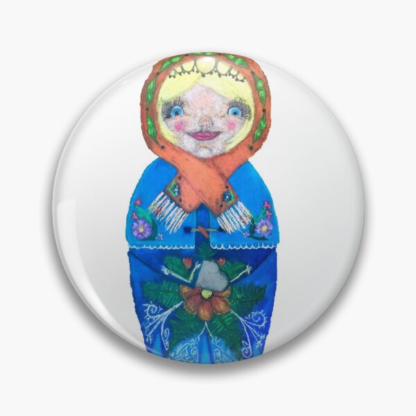 Item preview, Lone Babushka.  designed and sold by NinaArtDesigns.