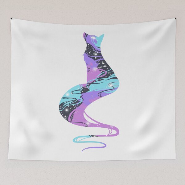 Item preview, Galaxy fox silhouette  designed and sold by Nautilum.