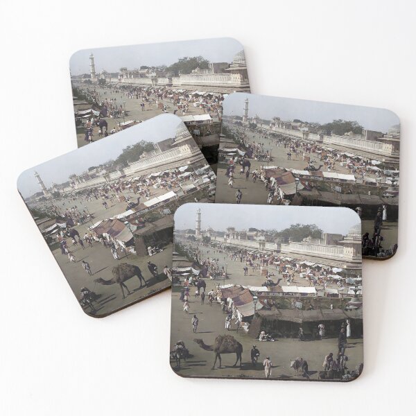 Item preview, 1885 Principal street in Jaipur (Colorised Vintage) designed and sold by nav-e.